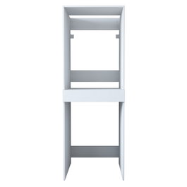 Hanah Home KD113 - 3856 Armario de Baño Blanco 66.6x189x65 cm